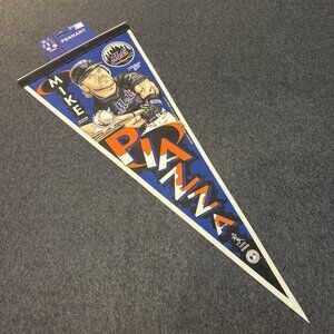 Mike Piazza New York Mets Pennant NY MLB Full Size Vintage 2001 Wincraft NWT